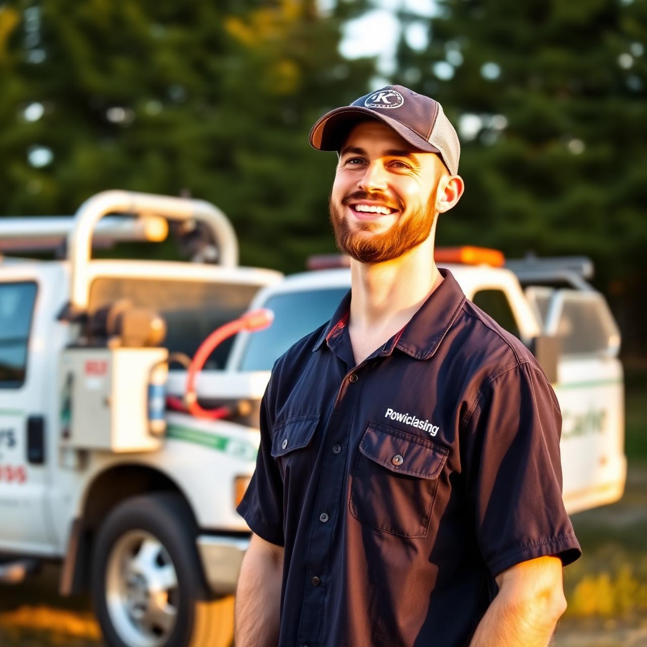 Kris, owner of Tru North Power Washing