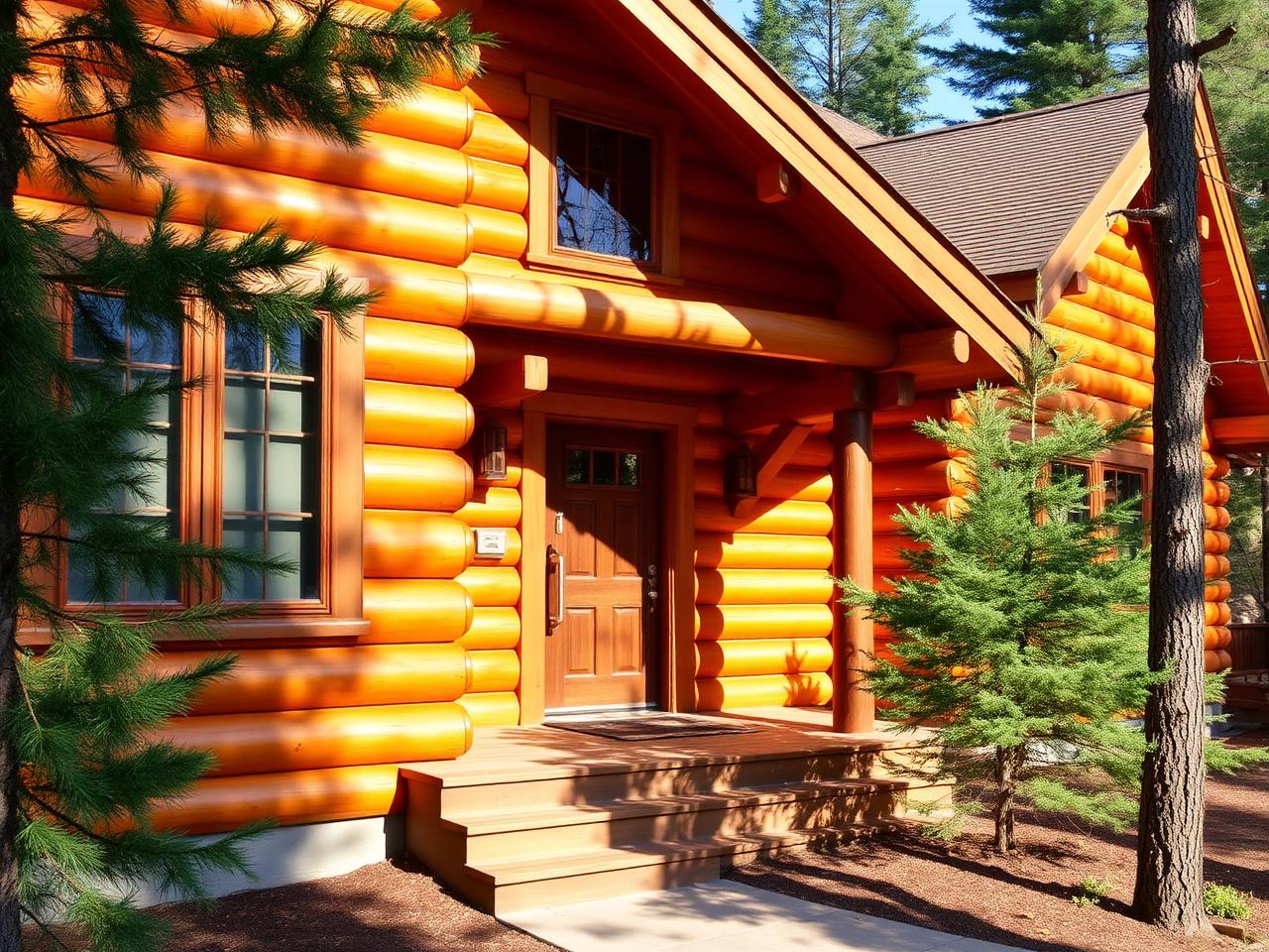 Yearly Log Home Cleaning